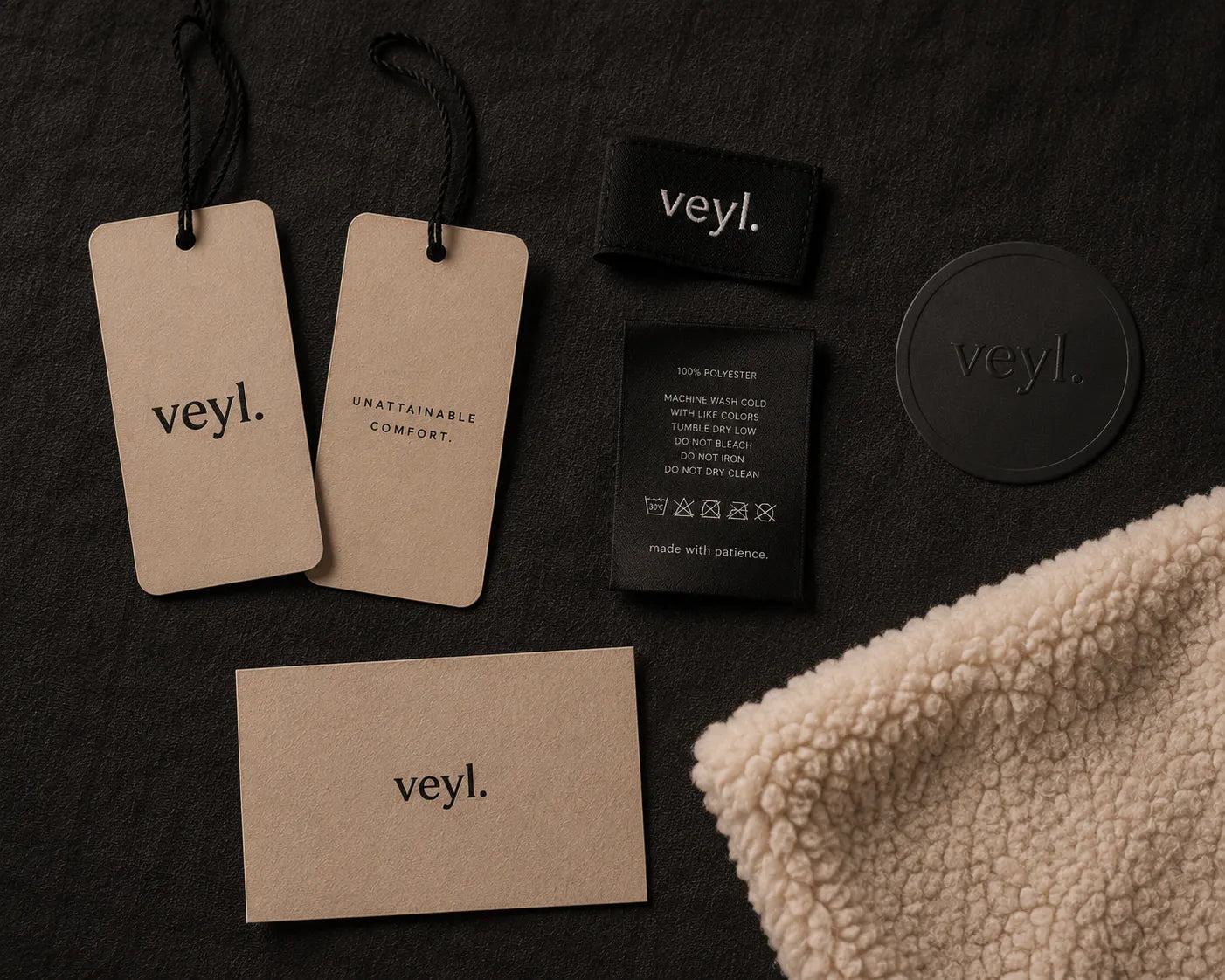 veyl. brand collateral — packaging and identity design